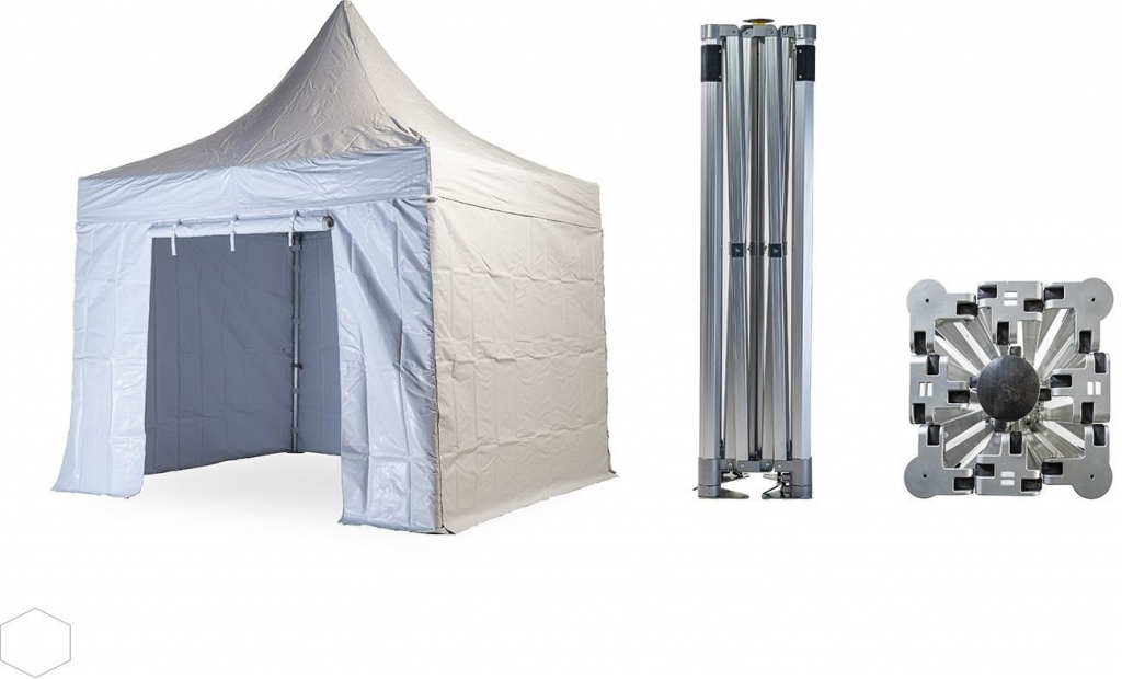 TENTino BH EXTREME PVC 4x4 m 1A - BÍLÁ