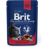 Brit Premium Cat with Beef Stew & Peas 5 x 100 g – Hledejceny.cz