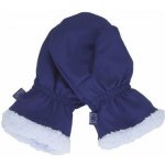 Dětské softshellové rukavice Fantom s kožíškem tmavě modré – Zboží Dáma