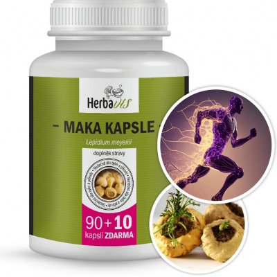 Herbavis MAKA 100 kapslí – Hledejceny.cz