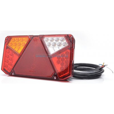 WAS Zadní skupinová svítilna W124 915 LED levá - couvací světlo, mlhovka – Zboží Mobilmania