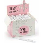 PARTYDECO Svatební bublifuk se srdíčkem BÍLÝ SVATBA – Zboží Mobilmania