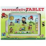 Teddies Mravenečkův tablet plast 30x20x2 cm na baterie se zvukem – Zboží Dáma