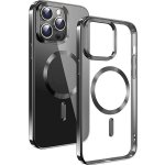 Swissten Clear Jelly MagStick Metallic Samsung Galaxy S24+ 5G černé 36500119 – Zboží Živě