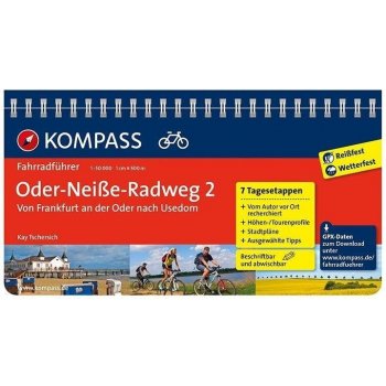 cykloprůvodce Oder-Neisse Radweg 1 Frankfurt-Usedom 1:50 t. něm