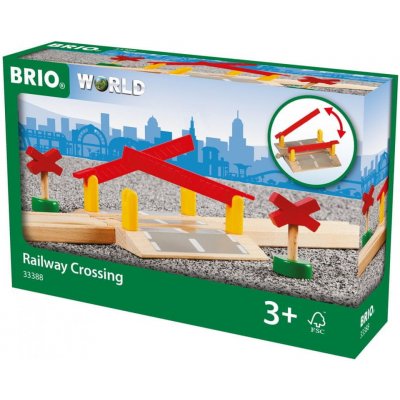Brio World 33388 Železniční přejezd se závorami