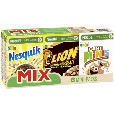 Nestlé Mix Oblíbených cereálií 6 mini-packs 200 g – Zboží Dáma