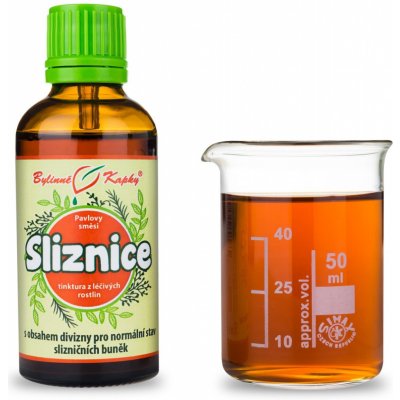 Bylinné kapky Sliznice – bylinná tinktura 50 ml – Hledejceny.cz
