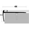 Podlahová lišta Effector Schodový profil AC25 2,7 m