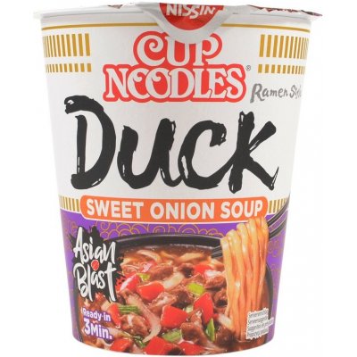 Nissin Cup Noodles Kachní polévka 65 g – Hledejceny.cz