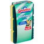 Spontex Dishmop Non Scratch jemná houbička náhrada, 3 ks – Zboží Dáma