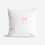 Goldea bavlna růžové mašličky 30 x 50 cm – Sleviste.cz