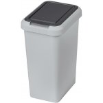 Tontarelli Odpadkový koš Touch & Lift 45 l krémová/šedá – Hledejceny.cz