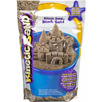 Spin Master Kinetic Sand kinetický písek tekutý přírodní 14 kg – Zboží Mobilmania