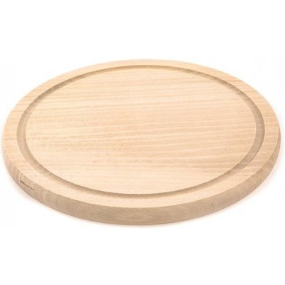 Kolimax Dřevěné krájecí prkénko kulaté 22 cm – Zboží Mobilmania