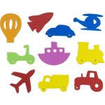 Tutee Vanolepky Doprava velké vícebarevné 10 ks – Zboží Dáma