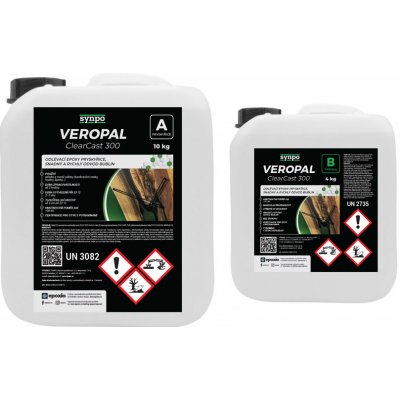 Synpo Veropal Clearcast 300 čirá epoxidová pryskyřice 1,4 kg