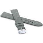 Lavvu Šedý prošitý řemínek suede z luxusní kůže top grain LSAEA – Zboží Dáma