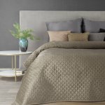 Eurofirany přehoz na KŘESLO DIMON TMAVĚBÉŽOVÝ 70 x 160 cm – Zboží Dáma