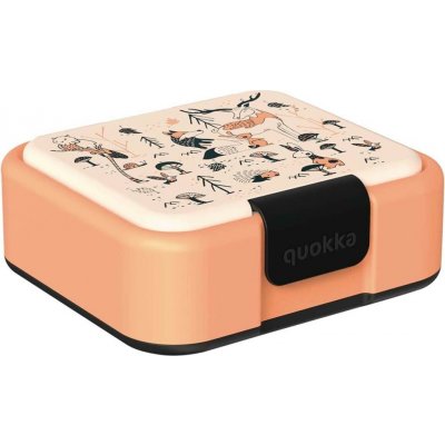 Quokka Twist Kids - Dvoustěnný obal na jídlo / krabička na oběd (In The Woods) – Zboží Dáma