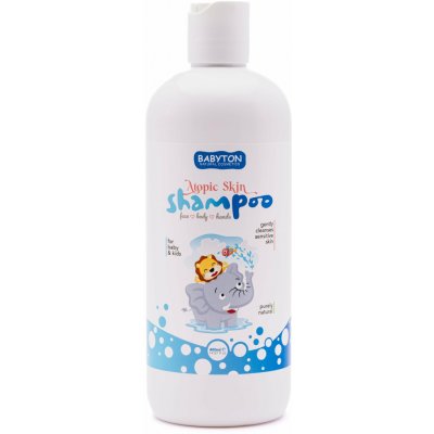 Babyton Dětský sprchový gel a šampon na vlasy 2v1 ATOPIK 400 ml – Zboží Dáma