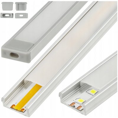 Ecolight Přisazený eloxovaný profil 2m EC20591 – Sleviste.cz