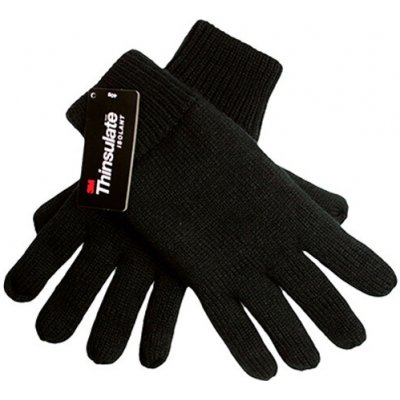 L-Merch zimní thinsulate rukavice C1869 black – Hledejceny.cz