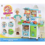 Lamps Kuchyňka modrá 80 x 100 x 30 cm s příslušenstvím – Zboží Dáma