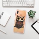 Pouzdro iSaprio - Owl And Coffee - Samsung Galaxy A40