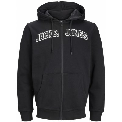 Jack&Jones mikina JJROUX Regular Fit 12241567 Black