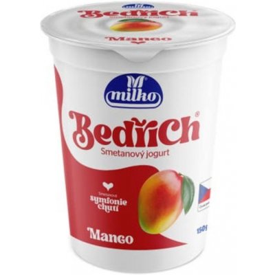 Milko Bedřich smetanový jogurt mango 10% 150 g – Zboží Dáma