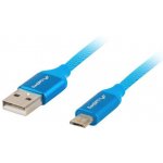 Lanberg CA-USBM-20CU-0010-BL Micro USB M na USB-A M 2.0, 1m – Zbozi.Blesk.cz