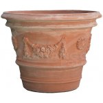 Terakota květináč Impruneta Garland Rolled Rim 70cm, 53cm – Hledejceny.cz