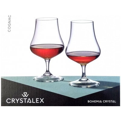 Crystalex Sklenice na rum brandy - Cognac přátelská souprava 150 ml 2 x