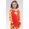Dětské pyžamo a košilka Vienetta Kids dětské pyžamo Kuře červená