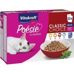 Vitakraft Cat Poésie Classique classic mix drůhů v omáčce 12 x 85 g – Sleviste.cz