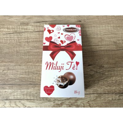 Chocoland Miluji Tě 114 g – Zboží Mobilmania