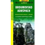 Turistická mapa 025 Broumovsko Adršpach 1:50 000 – Sleviste.cz