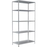 Schulte Regál 4527-V 2000 x 1000 x 500 mm 5 polic pozink – Sleviste.cz