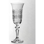 Bohemia Crystal broušené skleničky na sekt Laura 500PK 6 x 150 ml – Zboží Mobilmania