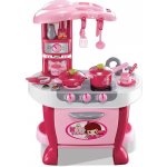 BABY MIX Velká dětská kuchyňka s dotykovým sensorem Baby Mix + příslušenství Plast 70x51x30 cm – Zboží Mobilmania
