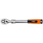 NEO TOOLS 08-502 ráčna teleskopická 1/4" s pojistkou a přepínací páčkou 72z – Hledejceny.cz