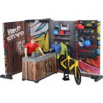 BWORLD Bruder 63120 Cykloservis a prodejna s figurkou – Sleviste.cz