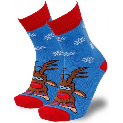 Zimní ponožky se sobem – Zboží Mobilmania