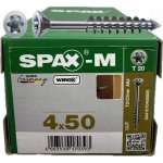 Spax Univerzální vruty do dřeva 4x50mm WIROX, 200 ks – Sleviste.cz