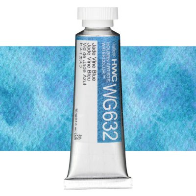 Holbein Granulating akvarelová barva 15 ml Jade Vine Blue – Sleviste.cz