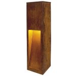 Schrack Technik RUSTY 50 LED SLOT záhradné svietidlo, 3000K, IP44, rustikálne – Hledejceny.cz