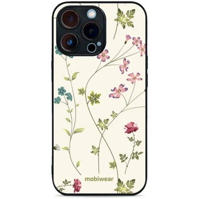 Pouzdro Mobiwear Glossy Apple iPhone 13 Pro - G035G - Tenké rostlinky s květy – Zboží Mobilmania