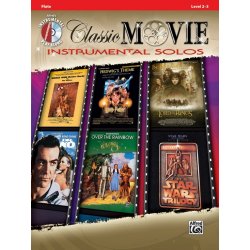 Classic Movie Instrumental Solos + CD příčná flétna filmové hity