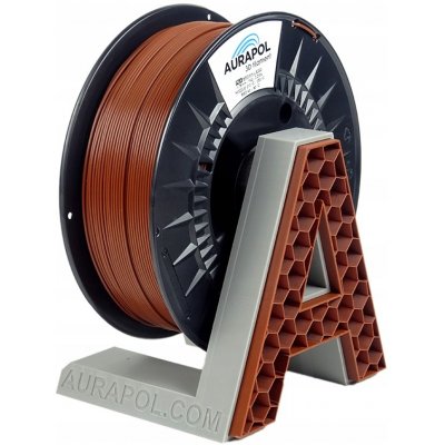 Aurapol PLA 1,75 mm 1 kg hnědý – Zboží Živě